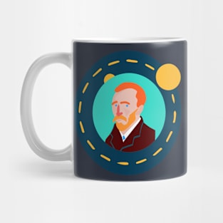 Van Gogh with Sun Mug